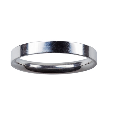 Trauring Silber poliert